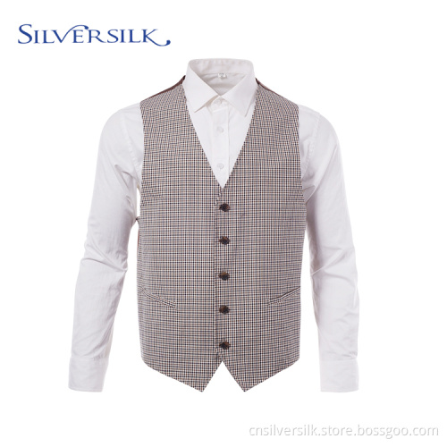 Fancy Suit Weste Single Breasted Waycoat Männer